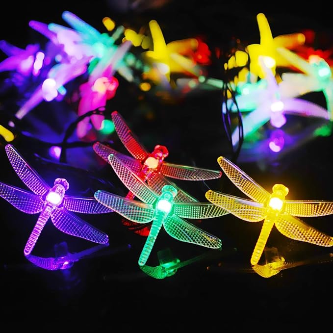 ✨ Guirnalda de Libélulas de Luces LED – Ilumina tus espacios con magia y encanto