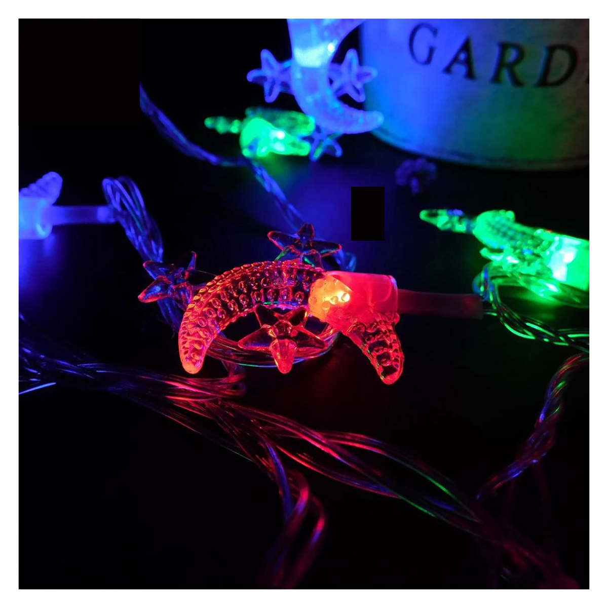 Guirnalda LED Luna y Estrellas 3m