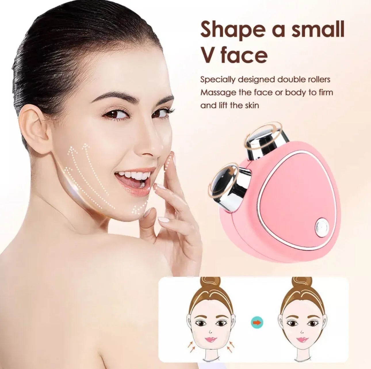 ⭐ Masajeador microcorriente facial