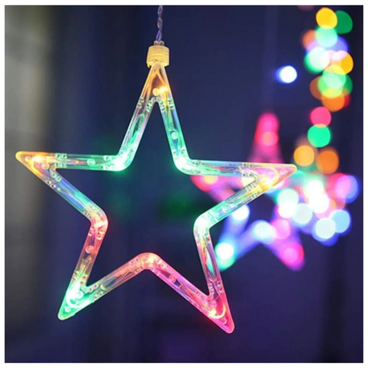 ⭐ Guirnalda LED Multicolor de Estrellas