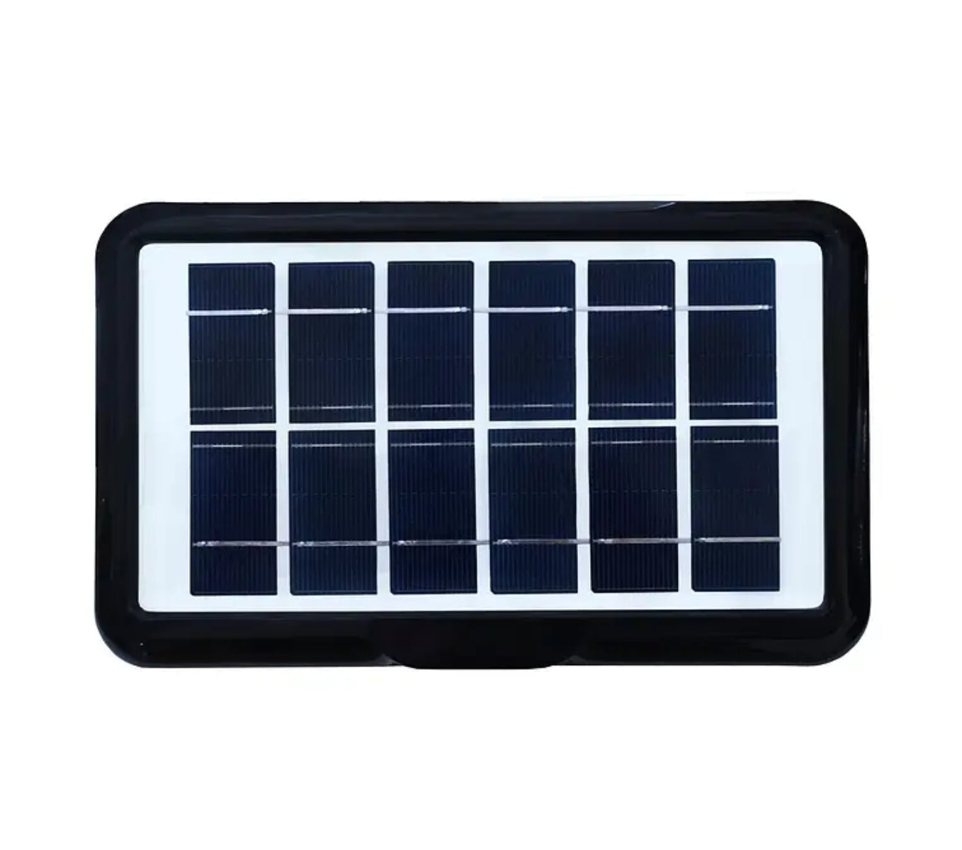 Estación Solar 5V con Linterna y 3 Bombillas LED | Kit de Emergencia y Camping en Chile