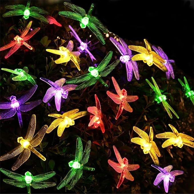 ✨ Guirnalda de Libélulas de Luces LED – Ilumina tus espacios con magia y encanto