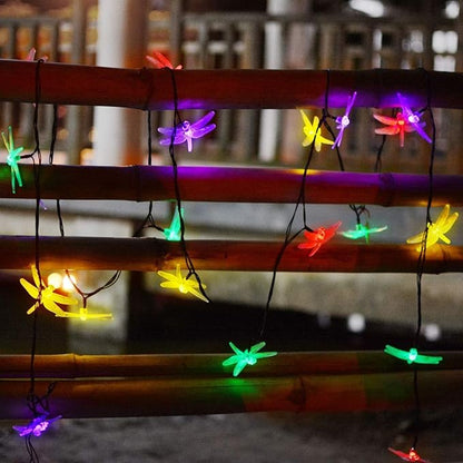 ✨ Guirnalda de Libélulas de Luces LED – Ilumina tus espacios con magia y encanto