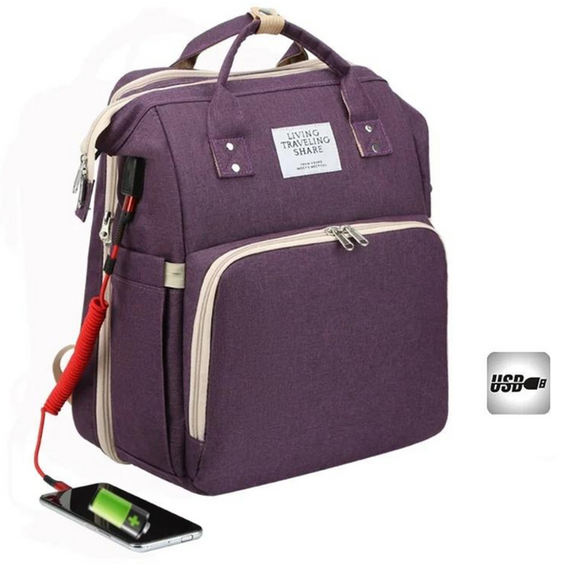 Bolso Maternal 2 en 1 para Bebé | Bolso de Paseo Multifuncional