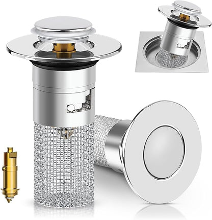 Pack 2 Tapon Filtrador Desagues