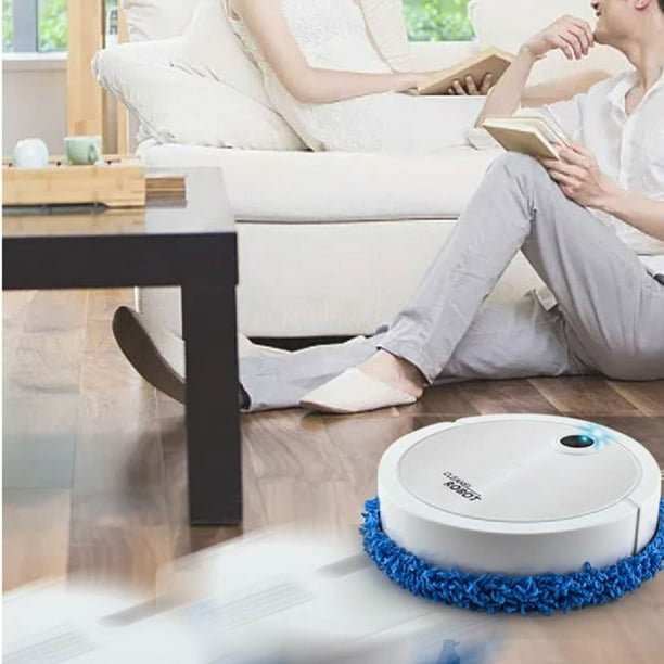Robot Aspiradora 3 en 1 Inteligente – Aspira, Barre y Friega Automáticamente
