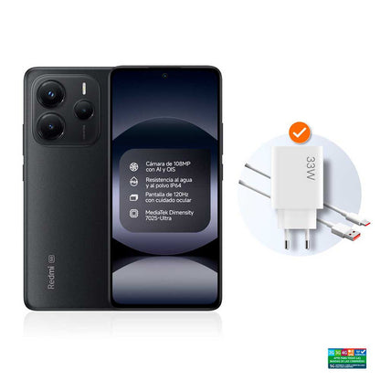 Xiaomi Redmi Note 14 128GB 6GB RAM Azul – Smartphone Libre con Cámara 108MP