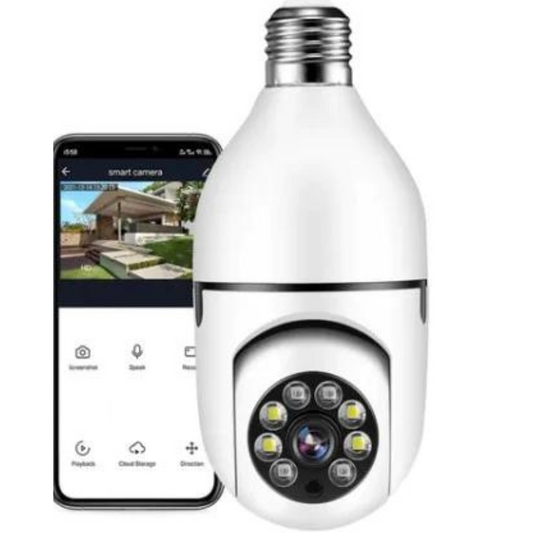⭐Cámara de Seguridad Panorámica WIFI facil de instalar