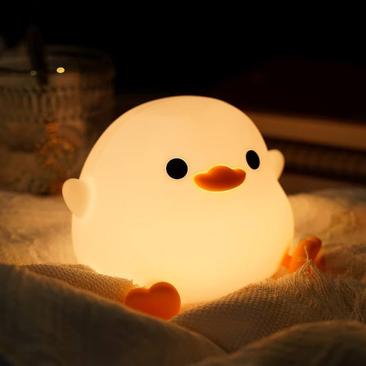 Lampara De Noche Usb Lampara Pato Color