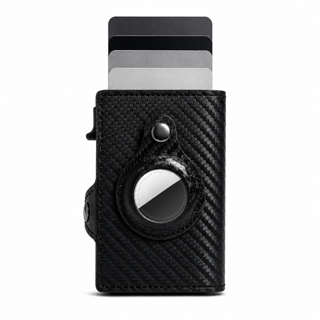 Billetera  Vizium TechIQ Tarjetero Premium con AirTag
