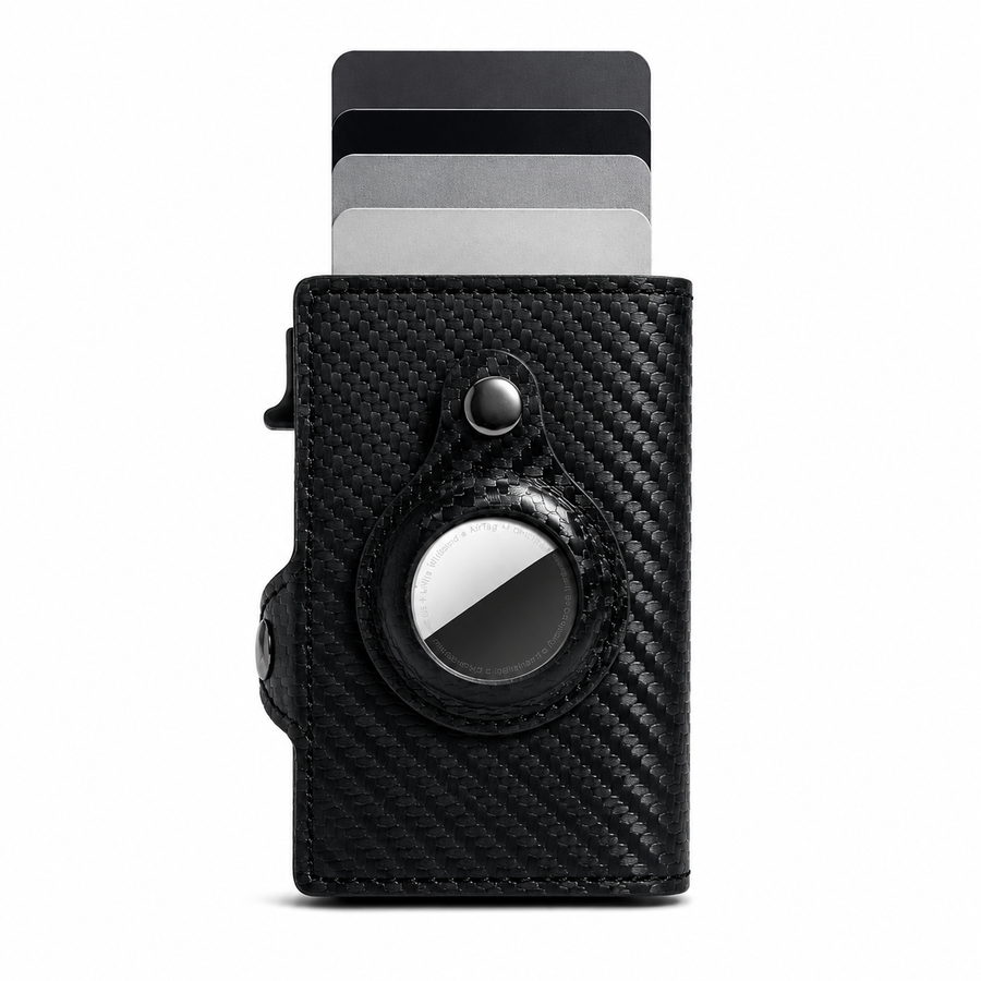 Billetera  Vizium TechIQ Tarjetero Premium con AirTag