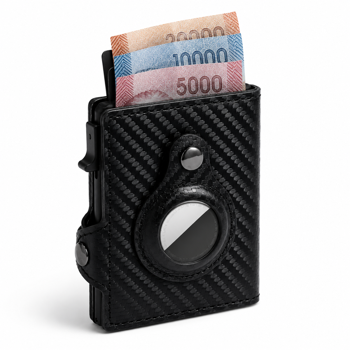 Billetera  Vizium TechIQ Tarjetero Premium con AirTag