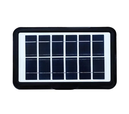 Estación Solar 5V con Linterna y 3 Bombillas LED | Kit de Emergencia y Camping en Chile