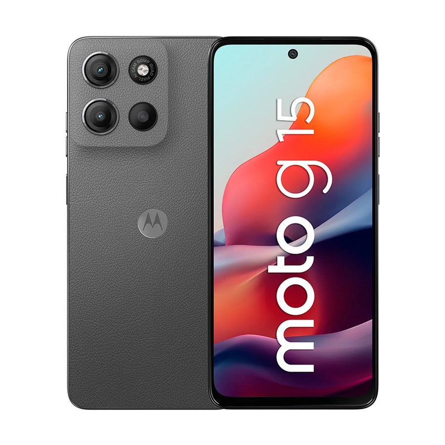 Motorola Moto G15 128GB/4GB Gravity Grey Liberado | Vizium Chile