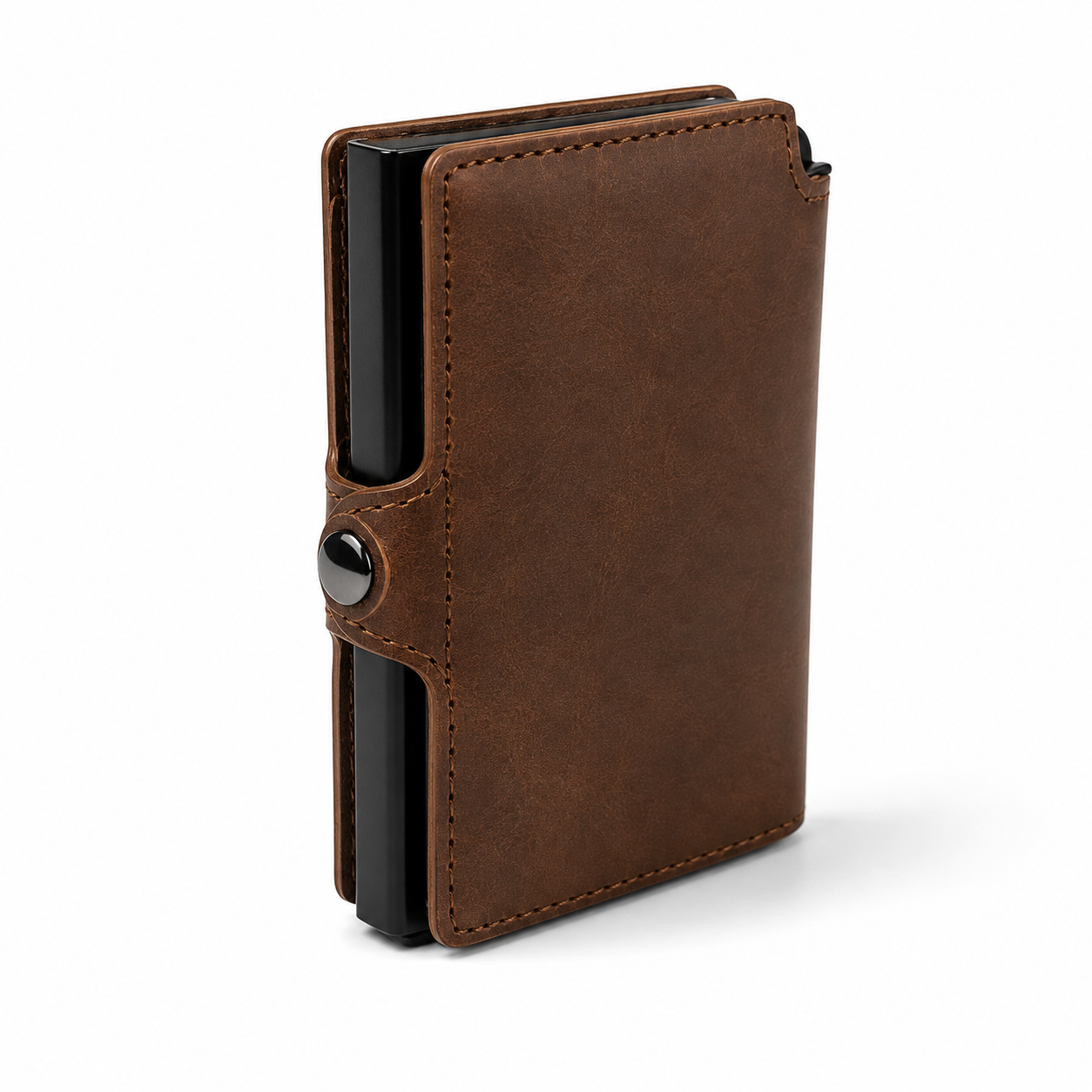 Billetera RFID VIZIUM Smart Wallet — Marrón